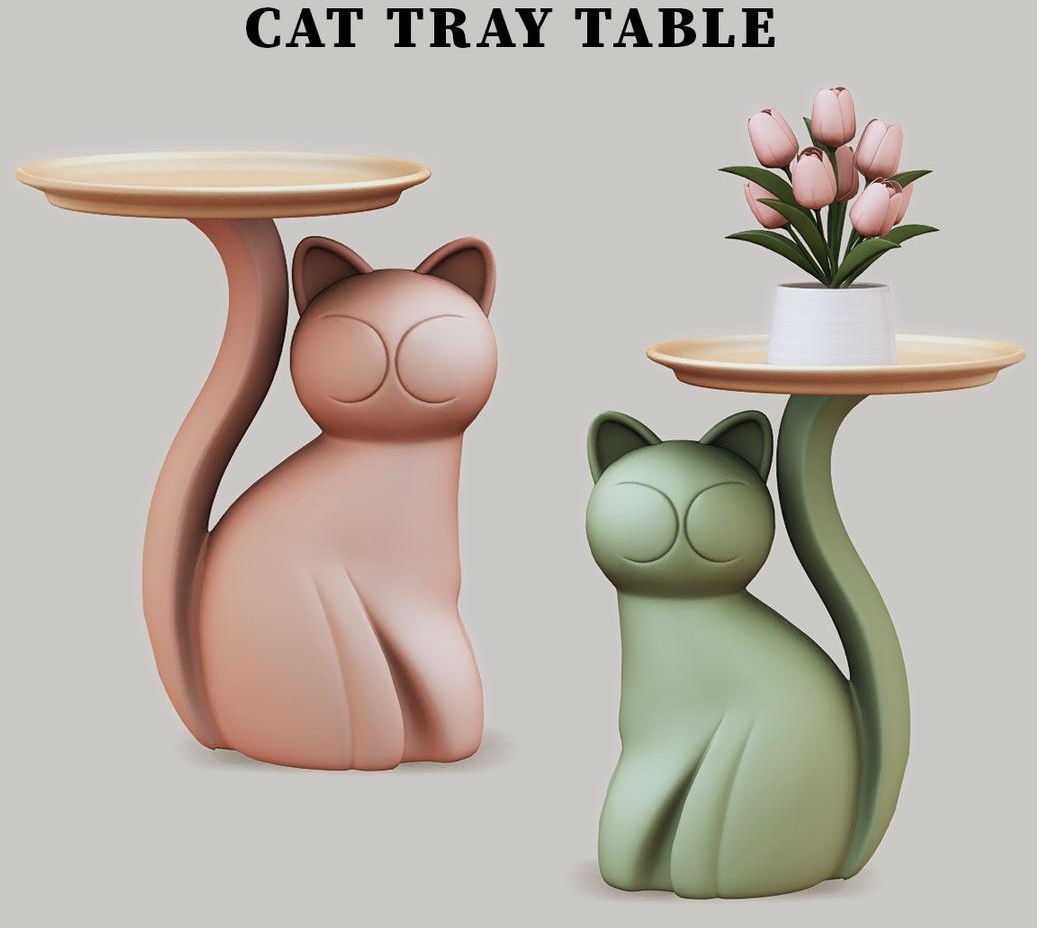 Скриншот мода Столик Cat Tray Table